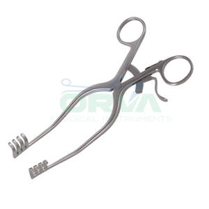 Rétracteurs vétérinaires réutilisables en acier inoxydable de haute qualité avec poignée confortable pour la chirurgie animale - Product Image 2