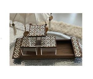 Quemador de Incienso de Madera de Acacia Árabe Más Vendido del 2026, Difusor de Oud Aromático de Rosa 100% Natural, Ecológico y de Lujo - Product Image 3