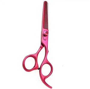 Ciseaux à effiler les cheveux pour barbier, en acier inoxydable, légers, écologiques, outil professionnel de coupe de cheveux pour le coiffage en salon - Product Image 5