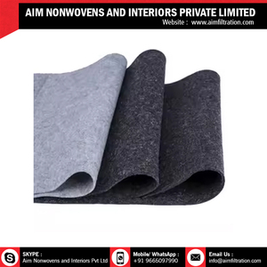 Feutre non-tissé de poinçon d'aiguille de polyester d'approvisionnement direct d'usine disponible à bas prix - Product Image 2