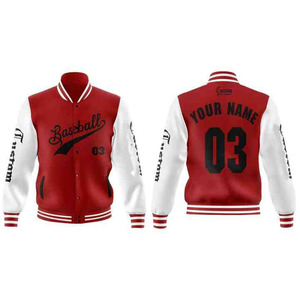 Men's Woolen Leather Sleeve Street Varsity Jacket <b>Winter</b> Chenille Embroidery Badge Patchwork Appliques Inspired Baseball - Product Image 2