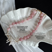Collier ras du cou élégant en perles de pierres précieuses colorées faites à la main avec perles d'eau douce Collier à breloques Seastar plaqué or pour femmes