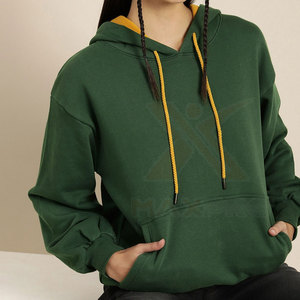 เสื้อฮู้ดผู้หญิงคุณภาพสูง ดีไซน์ทันสมัย ขายส่ง เสื้อฮู้ดผู้หญิงแบบใหม่สำหรับผู้ใหญ่ - Product Image 5