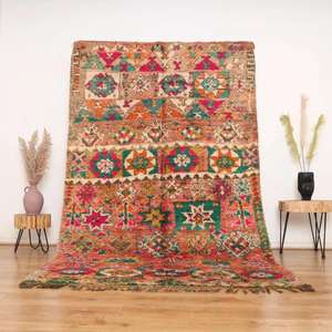 Alfombras marroquíes hechas a mano de lana, auténticas alfombras bereberes, lana natural, artesanía, personalizables en tamaño y colores, alta calidad - Product Image 3