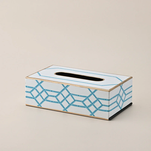 Boîte à mouchoirs en métal avec une belle impression numérique - Product Image 3