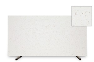 Dalles de quartz doré modernes Tracadero Application spécifique de grands comptoirs en pierre artificielle pour hôtels - Product Image 2