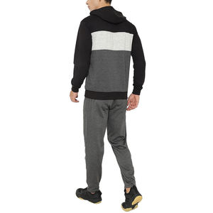 Vêtements de sport Logo personnalisé adultes taille hommes survêtement ensemble 2025 dernière conception hommes fermeture éclair survêtement au prix de gros - Product Image 6