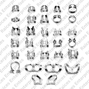Juego de abrazaderas de presa de goma Dental de alta calidad, bandeja negra Manual, instrumentos de endodoncia, equipo Dental de alta calidad aprobado por CE - Product Image 5