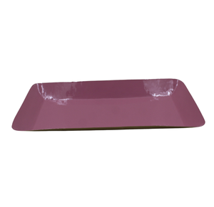 Vaisselle en fer plateau RECT rose Meena plateau de service alimentaire pour Restaurant et décoration de table faite à la main personnalisée - Product Image 1