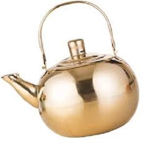 Alta calidad hecho a mano diseñador Dallah mejor calidad al por mayor té y café olla decorativa 1000ml olla de Metal - Product Image 4