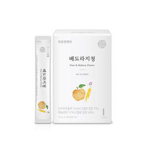 Chunhoncare แท่งน้ำผลไม้ลูกแพร์และลูกโป่ง, แท่งสกัดน้ำจากของเหลวหวานธรรมชาติขนาด100มล. * 30ซองสำหรับเครื่องดื่มประจำวัน - Product Image 1