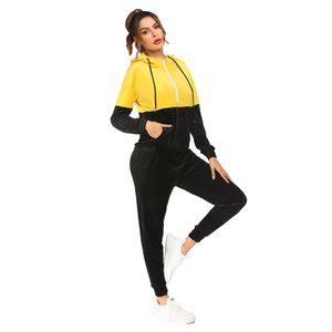 Conjunto de Sudadera y Pantalón Corto de Maternidad de Invierno Personalizado al por Mayor para Mujer, de Dos Piezas, con Mangas Largas y Cordón Ajustable - Product Image 6