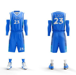 Vente en gros directe d'usine d'uniformes de basket-ball grande taille design OEM unique, ensembles grande taille respirants, vêtements de basket-ball à bas prix - Product Image 5