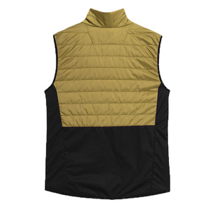 Veste coupe-vent utilitaire en laine pour hommes avec fermeture à glissière vintage pour porte gilet bouffant imperméable pour l'extérieur remplissage en coton vente en gros - Product Image 6