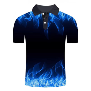 Camisetas Polo Sublimadas Cómodas para Hombre, Venta Caliente, Polo Sublimado para Hombre, Corte Holgado, Logotipo Personalizado Impreso, Color Sólido - Product Image 4