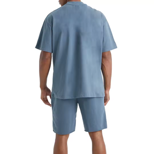 Ensemble de vêtements pour hommes T-shirt et short d'été 2026 Nouveau T-shirt à manches courtes ample pour hommes et short Ensemble de deux pièces - Product Image 5