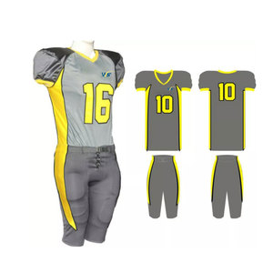 2025 gros uniforme d'équipe de football européenne séchage rapide maillot brodé court uniforme américain ensemble respirant Sublimation - Product Image 2
