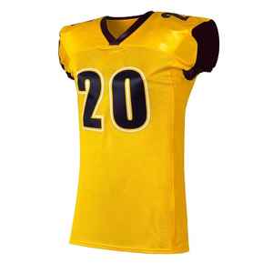 Sublimación Camiseta de fútbol americano Práctica Diseño de sublimación transpirable Precio asequible Camiseta de fútbol americano duradera - Product Image 1