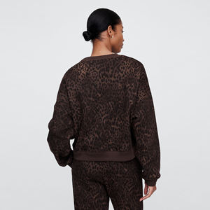 Sudadera de Forro Polar Sublimada de Moda Invernal Personalizada, Etiqueta Privada OEM, Ropa Deportiva Elegante de Secado Rápido y Suave - Product Image 3