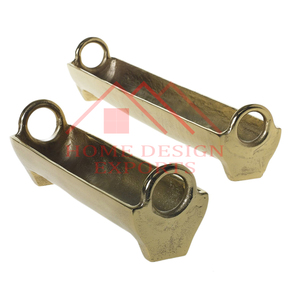 Jarrones de flores de forma ovalada de oro antiguo de aluminio y Metal 2025 para decoraciones de sala de estar y dormitorio florero de urnas moderno superventas - Product Image 4