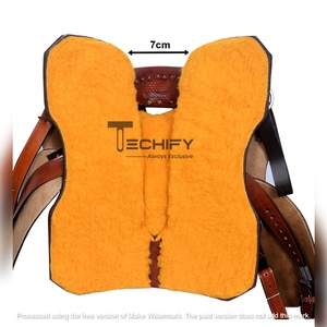 Tapis de selle de dressage matelassé respirant, équipement équestre, accessoires pour chevaux, produit équin - Product Image 3