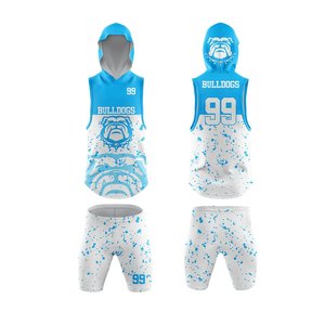 ชุดยูนิฟอร์มอเมริกันฟุตบอล 7v7 แบบใหม่ ดีไซน์ OEM พิมพ์ลายธงชาติแบบซับลิเมชั่น ระบายอากาศได้ดี ป้องกันรังสียูวี ผลิตจากโพลีเอสเตอร์ 100% - Product Image 2