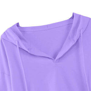 Sweat à capuche sportif anti-rides pour femmes respirant à usage quotidien sweats à capuche pour femme Style flexible - Product Image 5