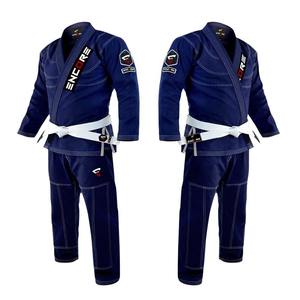Kimono de Jiu Jitsu BJJ Gi unisexe avec logo personnalisé 450 g/m² tissage de perles Vente en gros d'usine Arts martiaux OEM - Product Image 4