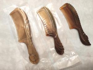 Peine de cuerno artesanal CRAFT EXIM grabado a mano para el cuidado diario y un cabello suave - Product Image 5