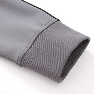 2025 Pakistan Fabricant Polyester Plain Sweats À Capuche Pas Cher Top Qualité Hommes Quarter Zip Hoodies À Vendre - Product Image 4