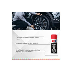 Tire <b>Cleaner</b> and Shine <b>Spray</b> 400 Ml-Wheels and Tires Fluid - Product Image 1
