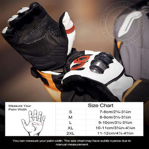 Gants de moto Moto Riding Protective Biker Motocross Unisexe Cuir Imperméable Respirant Protection UV Extérieur Sports - Product Image 5