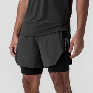 กางเกงขาสั้นห้านิ้วสำหรับเล่นบาสเก็ตบอลยิมสำหรับผู้ชายกางเกงขาสั้นแบบธรรมดามีกระเป๋าสองด้านลึกสำหรับฤดูร้อน - Product Image 1