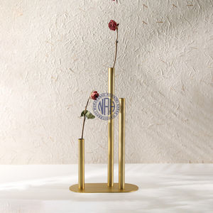 Florero moderno de 3 tubos, soporte transparente para brotes para centro de mesa de boda, suministro al por mayor de regalo - Product Image 2