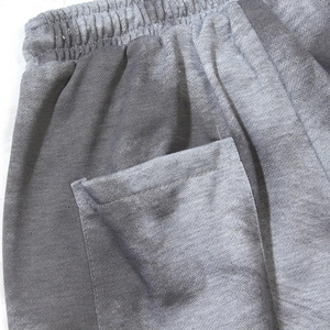 กางเกงขาสั้นเล่นยิมผ้าโพลีเอสเตอร์/ ผ้าฝ้ายลำลองสำหรับผู้ชายโลโก้ตามสั่งบริการเสื้อระบายอากาศได้ดีแห้งเร็วเป็นมิตรกับสิ่งแวดล้อม - Product Image 6