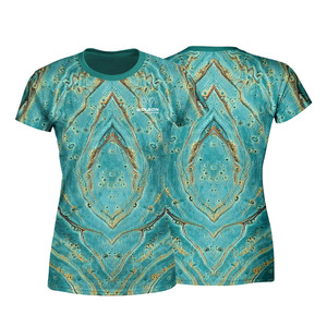 EE. UU. Tamaño Unisex Algodón Sensación Camisetas de manga corta Venta al por mayor Unisex 100% Poliéster Liso Sublimación en blanco Camiseta personalizada Unisex. - Product Image 1