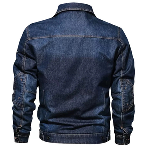 Nouveaux articles populaires Vestes en jean bon marché de fabrication professionnelle en gros Meilleures vestes en jean pour hommes Veste de service respirante OEM - Product Image 3