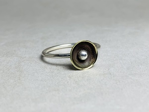 Simple último diseño grueso minimalista joyería 925 Plata clásico fino cúpula anillo joyería hecha a mano taza anillos Boho anillos - Product Image 2