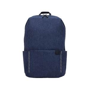 Myrva <b>Mini</b> Workshop <b>Backpack</b> Navy Blue Canvas Lightweight Laptop Compartment Unisex <b>Backpack</b> - Product Image 1