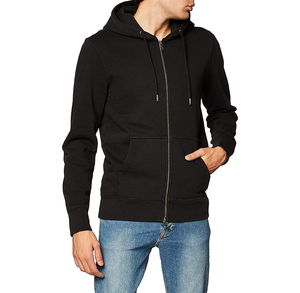 Estilo de tendencia impresión personalizada bordado logo Sudadera con capucha bajo MOQ liso fácil de usar en blanco popular cremallera Sudadera con capucha para hombres - Product Image 2