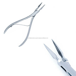 Pinzas Virtus Splinter de 6 cm, Pinzas Quirúrgicas Manuales de Acero Inoxidable, Instrumento Médico Veterinario de Precisión, Clase I CE - Product Image 3