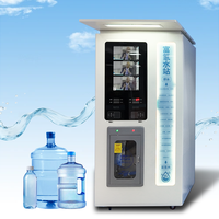 Máquina Expendedora de Agua que Funciona con Monedas y Tarjetas, Estación de Agua Potable Purificada por Ósmosis Inversa