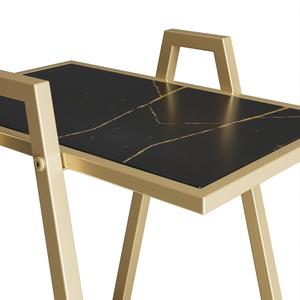 Mesa Auxiliar de Mármol Sólido, Mesa de Noche de Mármol, Mesa de Centro Moderna para Sala de Estar o Dormitorio - Product Image 3