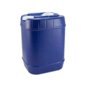 Fût en plastique bleu de 200 litres avec joint hermétique, en polyéthylène haute densité, pour le stockage industriel de liquides destiné à l'exportation - Product Image 1