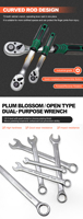 Kit d'outils de réparation automobile robuste de 121 pièces avec mallette en plastique, cliquet à tête flexible, douilles profondes et courtes, clé pour bougies et filtres à huile