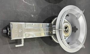 Cocina industrial de gas de acero inoxidable con llama azul de alta eficiencia y diseño de fácil traslado. - Product Image 2