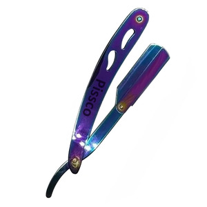 Navaja de Afeitar Profesional de Diseño Nuevo, Navaja de Barbero para Recortar el Cabello, Cuchillo de Peluquería para Adelgazar el Cabello, Soporte para Cuchillos de Salón de Belleza - Product Image 4