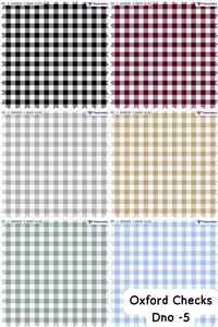 Tela Oxford teñida de hilo a rayas 58 pulgadas Material de calidad de exportación para vestido y camisa - Product Image 4