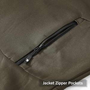 Chándal Jogger personalizable para hombre con tarifa de fábrica con chaqueta con capucha 100% tela transpirable de poliéster con impresión de logotipo personalizado - Product Image 4