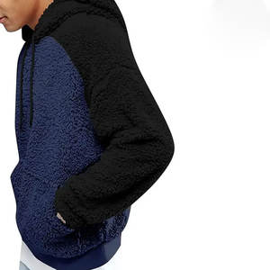 Personnalisable de haute qualité Hommes Oversize Pull à capuche Sherpa Polaire Sweat Street Wear Grande Taille Sherpa Polaire à capuche - Product Image 2